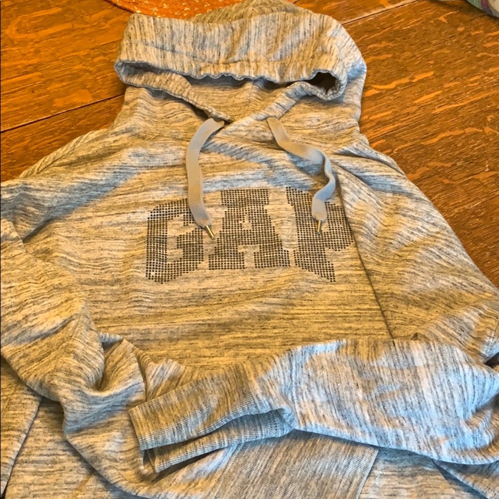 Grey gap hoodie